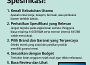 Tips Memilih Gadget Sesuai Kebutuhan, Jangan Asal Tergiur Spesifikasi