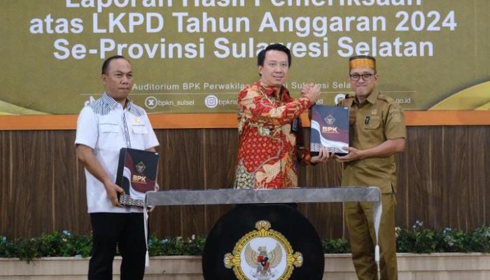 Pemkab Jeneponto Raih Opini WTP, Bupati dan Wabup Apresiasi Seluruh Tim