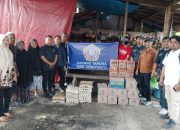 Karang Taruna Kabupaten Jeneponto Turun Langsung Salurkan Bantuan Kepada Korban Kebakaran Di kelurahan Balang Toa