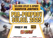 ESI Jeneponto Gelar Seleksi Atlet E-Sport untuk Pra-Porprov Sulsel 2025