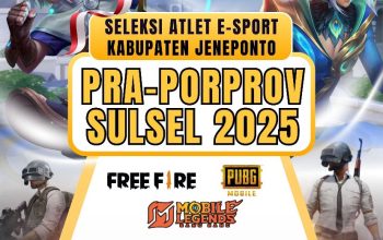 ESI Jeneponto Gelar Seleksi Atlet E-Sport untuk Pra-Porprov Sulsel 2025