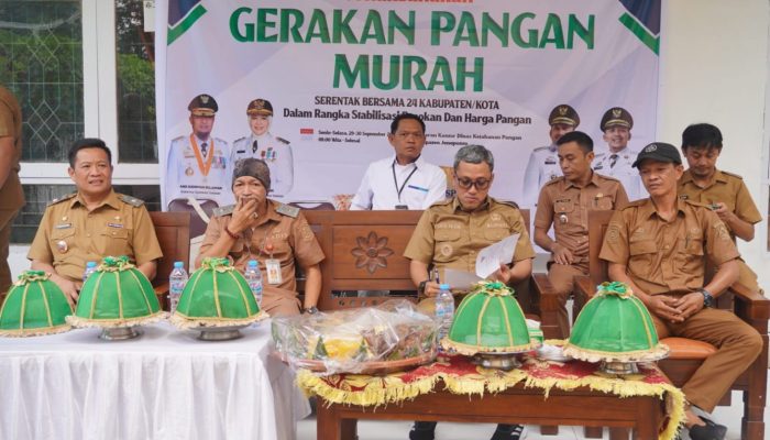 Pemerintah Hadir di Tengah Masyarakat, Bupati Jeneponto Hadiri Gelar Pangan Murah Serentak