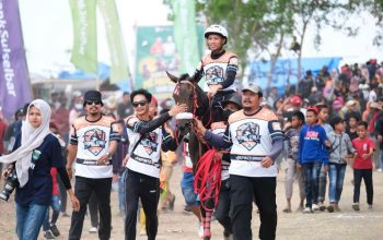 Kuda Milik Bupati Jeneponto “Putri Malika” Raih Juara di Ajang Pra Porprov Sulsel 2025