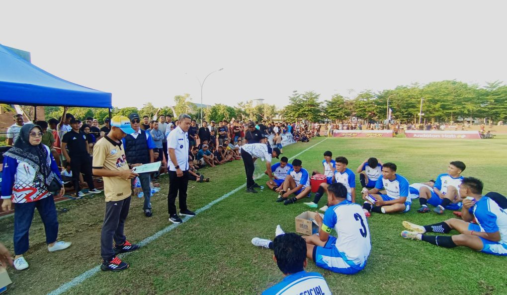 Bupati Jeneponto hadir menyaksikan pertandingan Jeneponto vs
