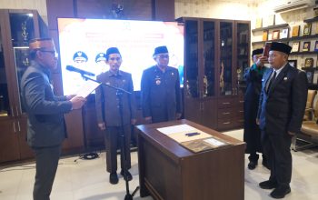 Bupati Jeneponto Lantik Pj. Sekretaris Daerah Maskur, S.Ag., MH., CGCAE